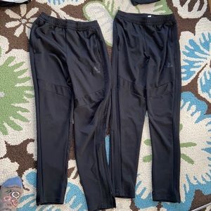 TWO pair of Adidas pants - youth large